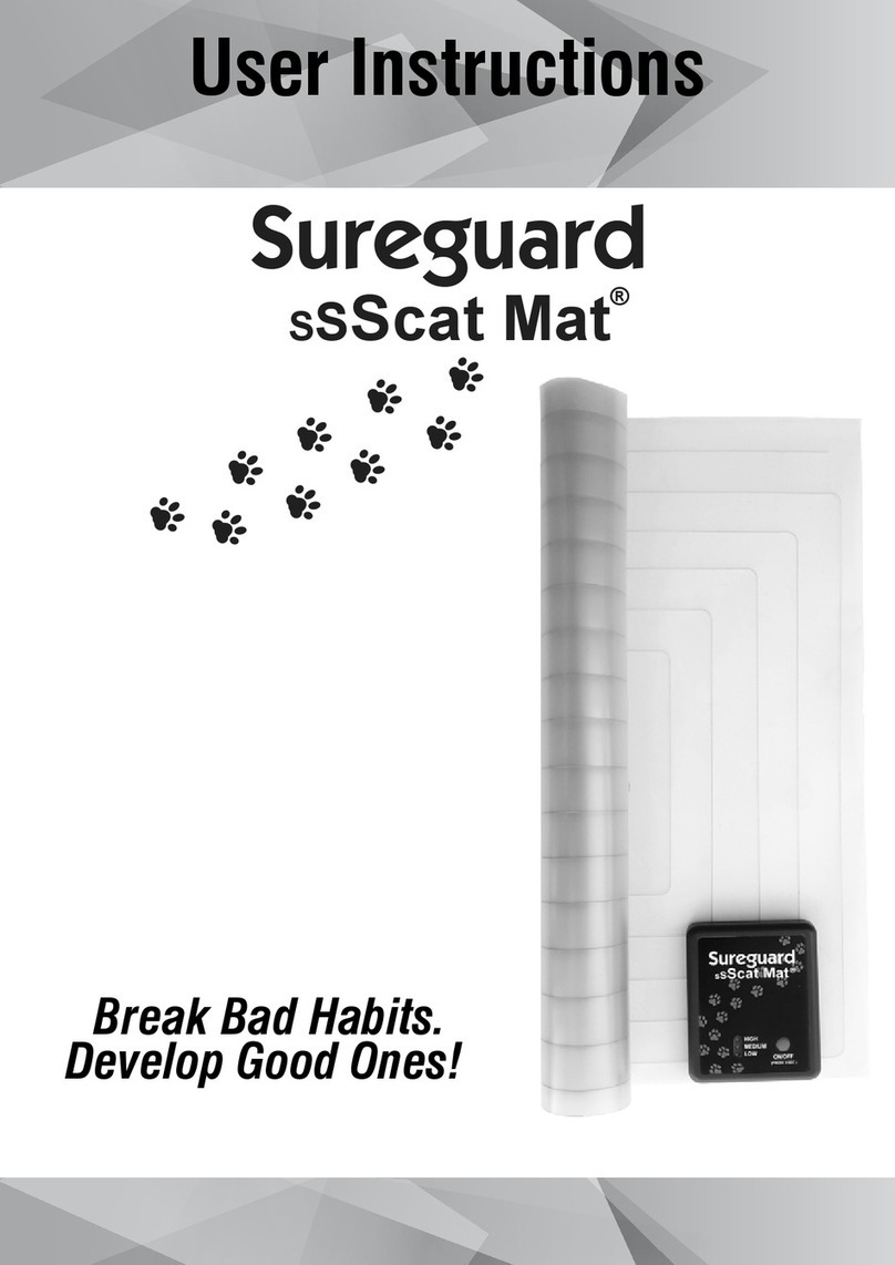 Sureguard ssscat Mat User instructions Sureguard ssscat Mat User instructions