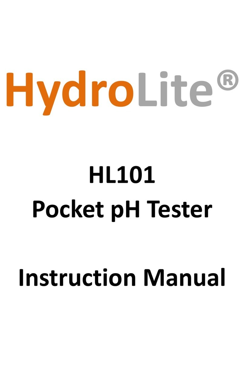 Trace2O HydroLite HL101 instruction manual