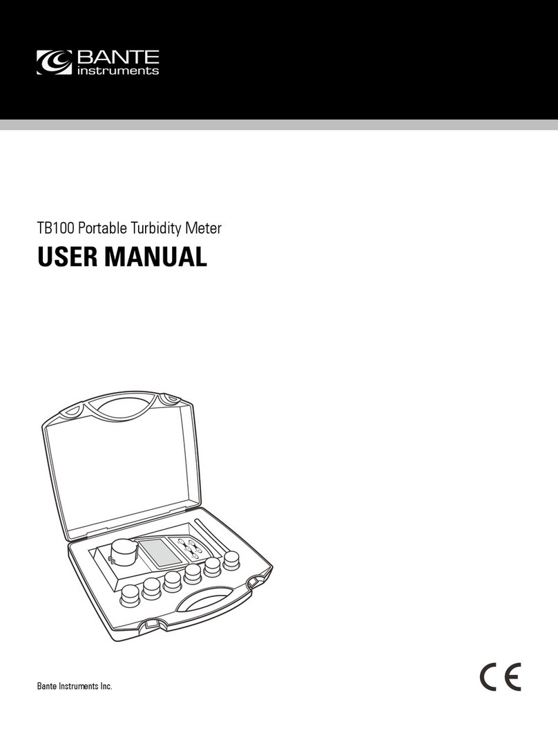 Bante Instruments TB100 user manual