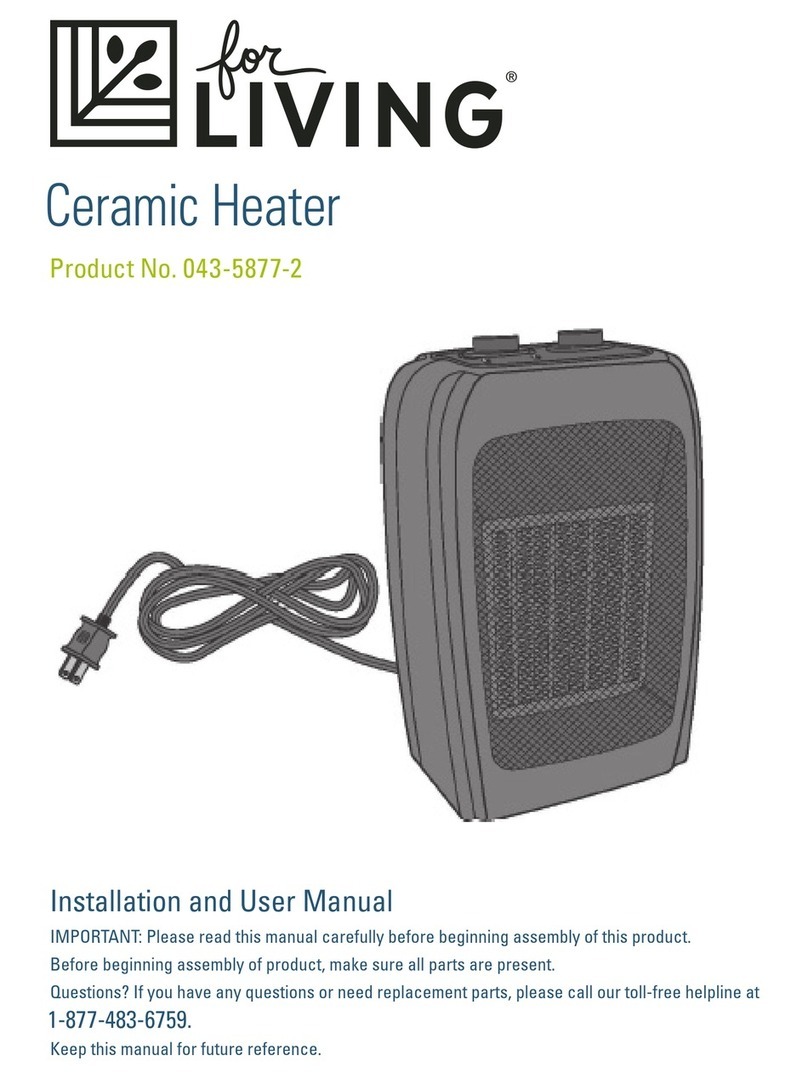 Living 043-5877-2 Installation and user manual