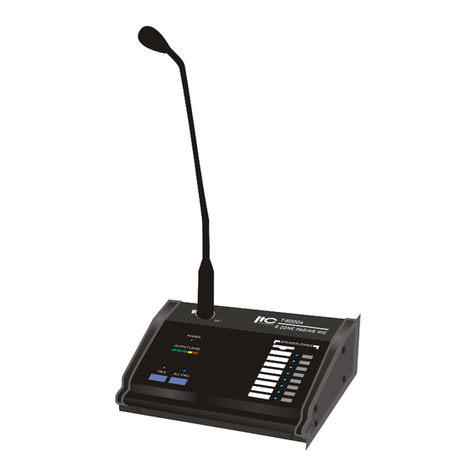 ITC Audio T-8000A Operation manual