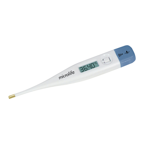 Microlife GoldTemp MT 1622 User manual