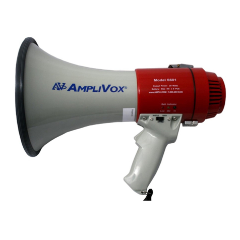 AmpliVox SB602R User manual