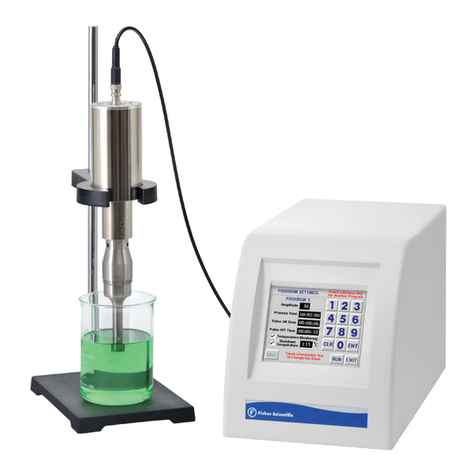 Fisher Scientific FB-705 Operation manual