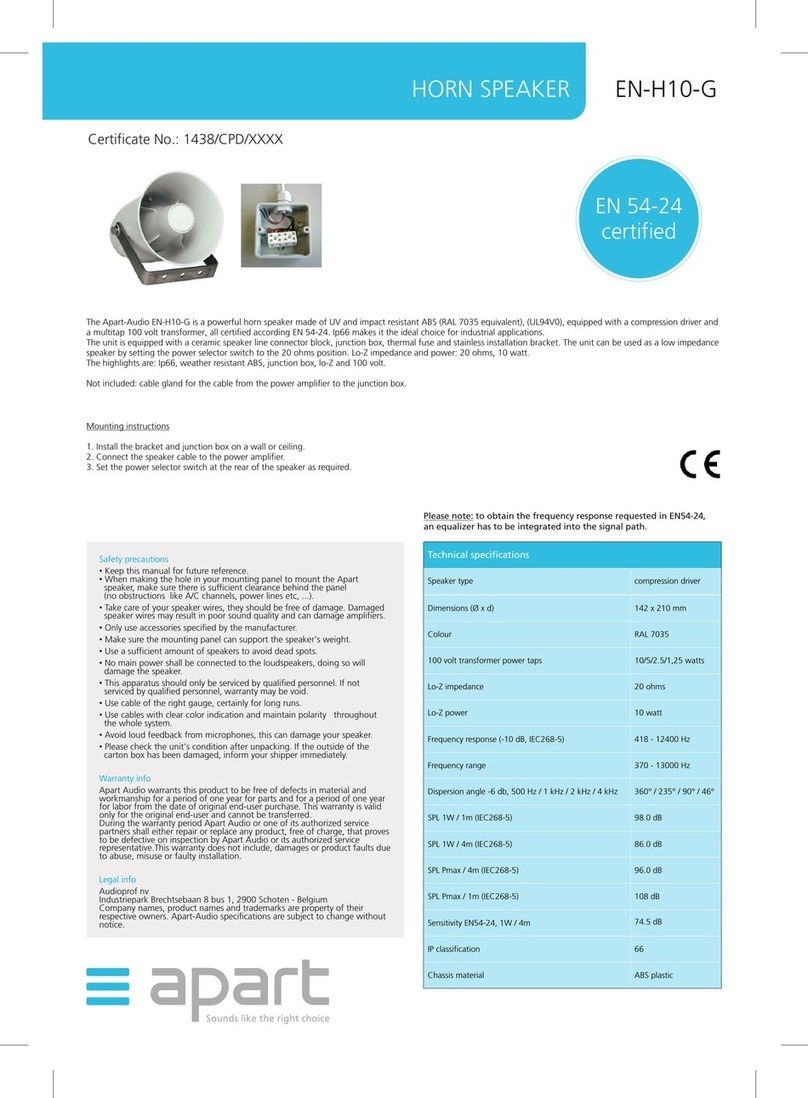 APART EN-H10-G quick start guide
