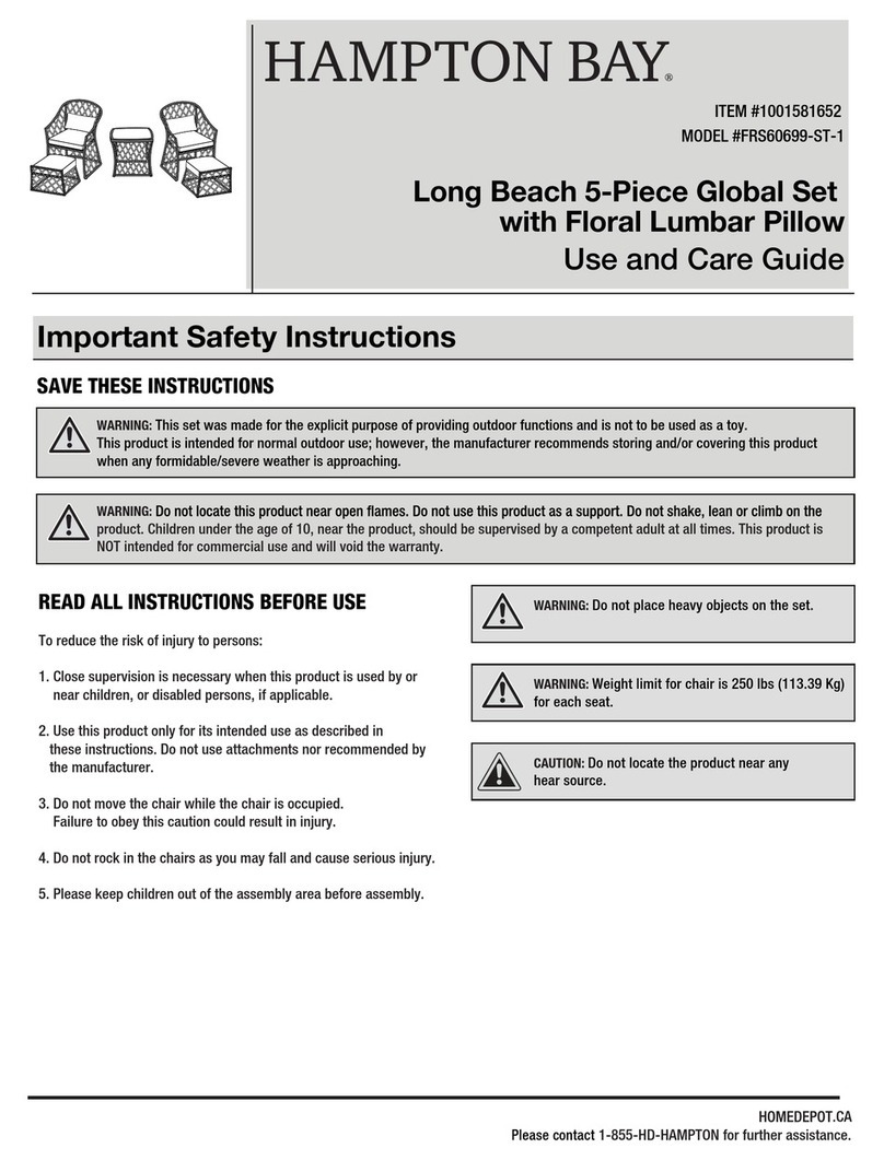 HAMPTON BAY FRS60699-ST-1 User manual HAMPTON BAY FRS60699-ST-1 User manual