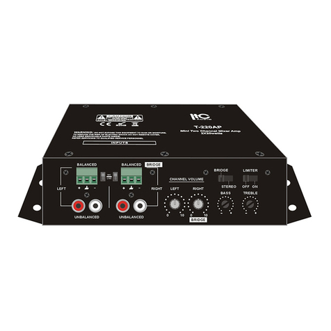 ITC T-220AP User manual