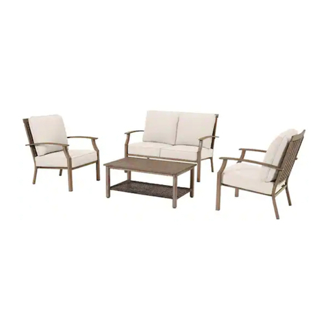 HAMPTON BAY GENEVA WOVEN FRS60704-ST User manual