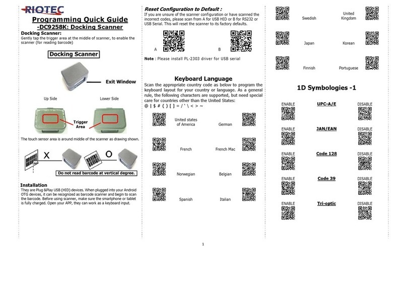 RIOTEC DC9258K User manual