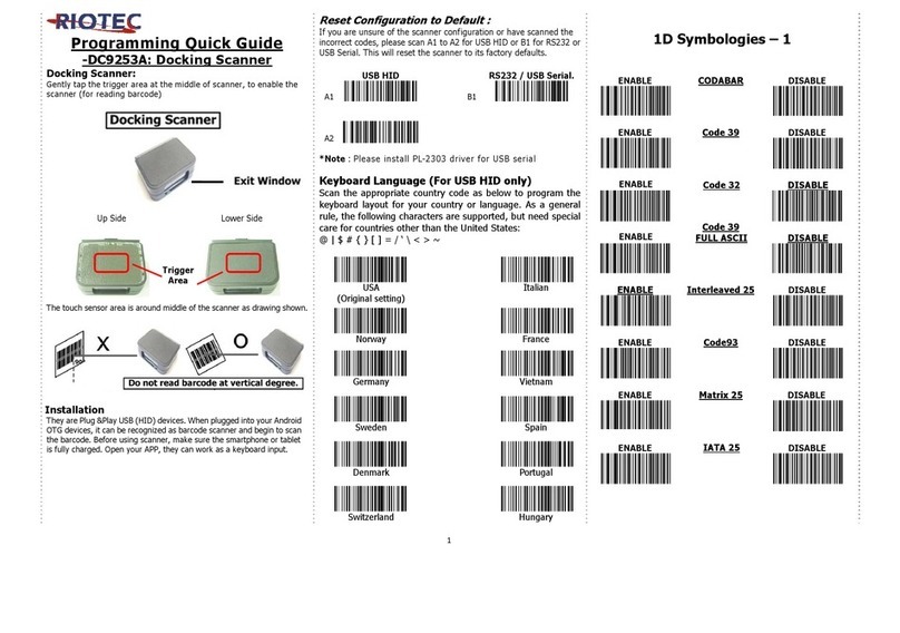 RIOTEC DC9253A User manual