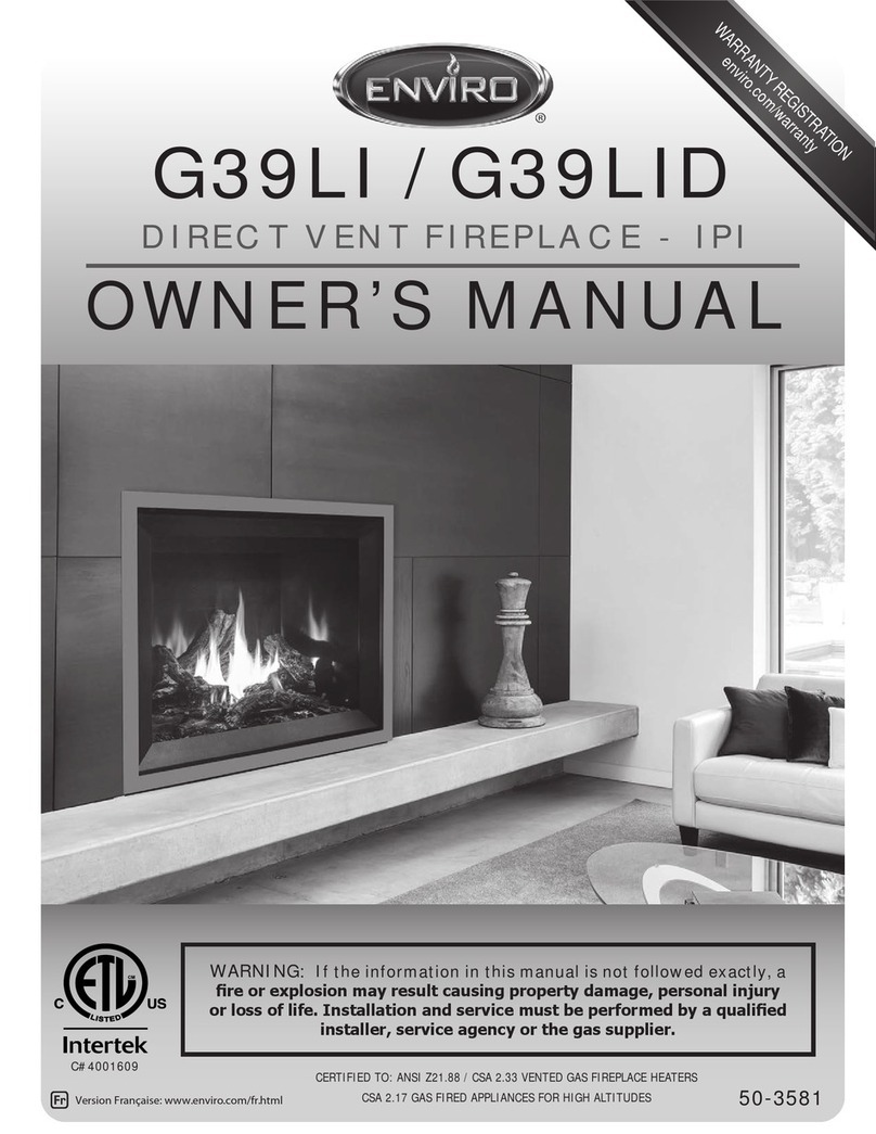 Enviro G39LID owner's manual Enviro G39LID owner's manual