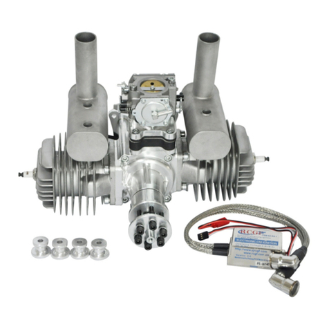 RCGF 120CC-Twin User manual