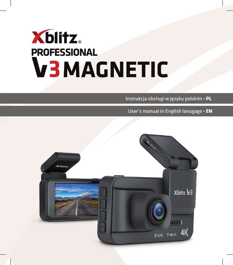 Xblitz V3 MAGNETIC User manual