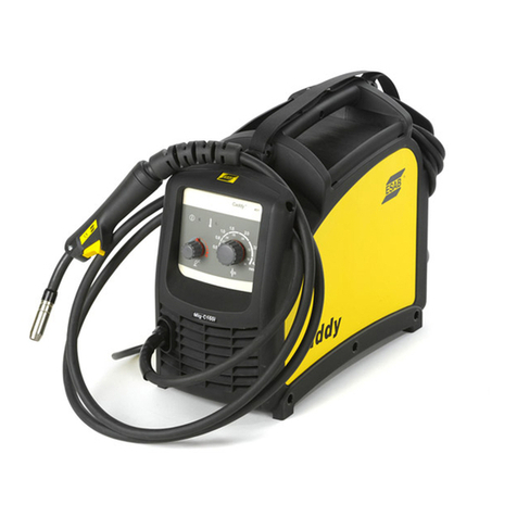 ESAB Caddy Mig C160i User manual