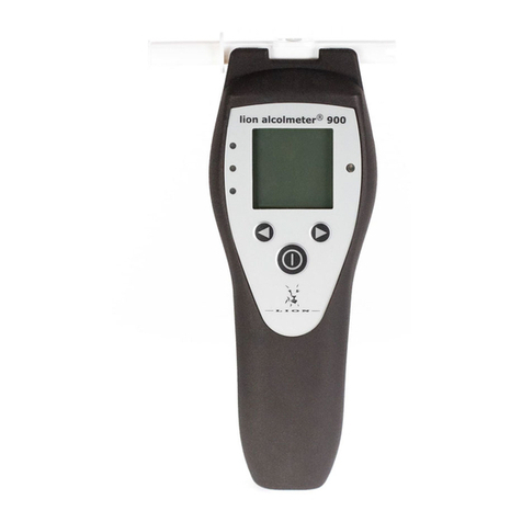 LION alcolmeter 900 User handbook