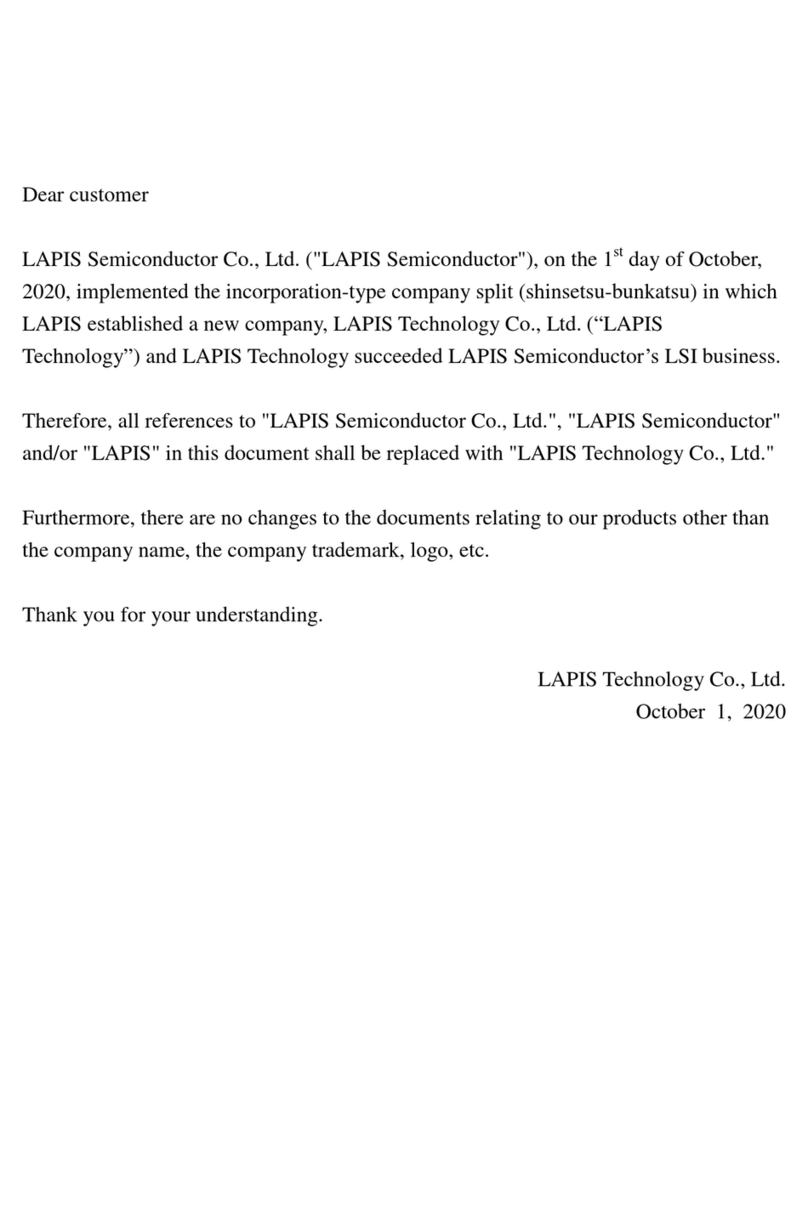 LAPIS Semiconductor ML7345 Hardware Design Manual