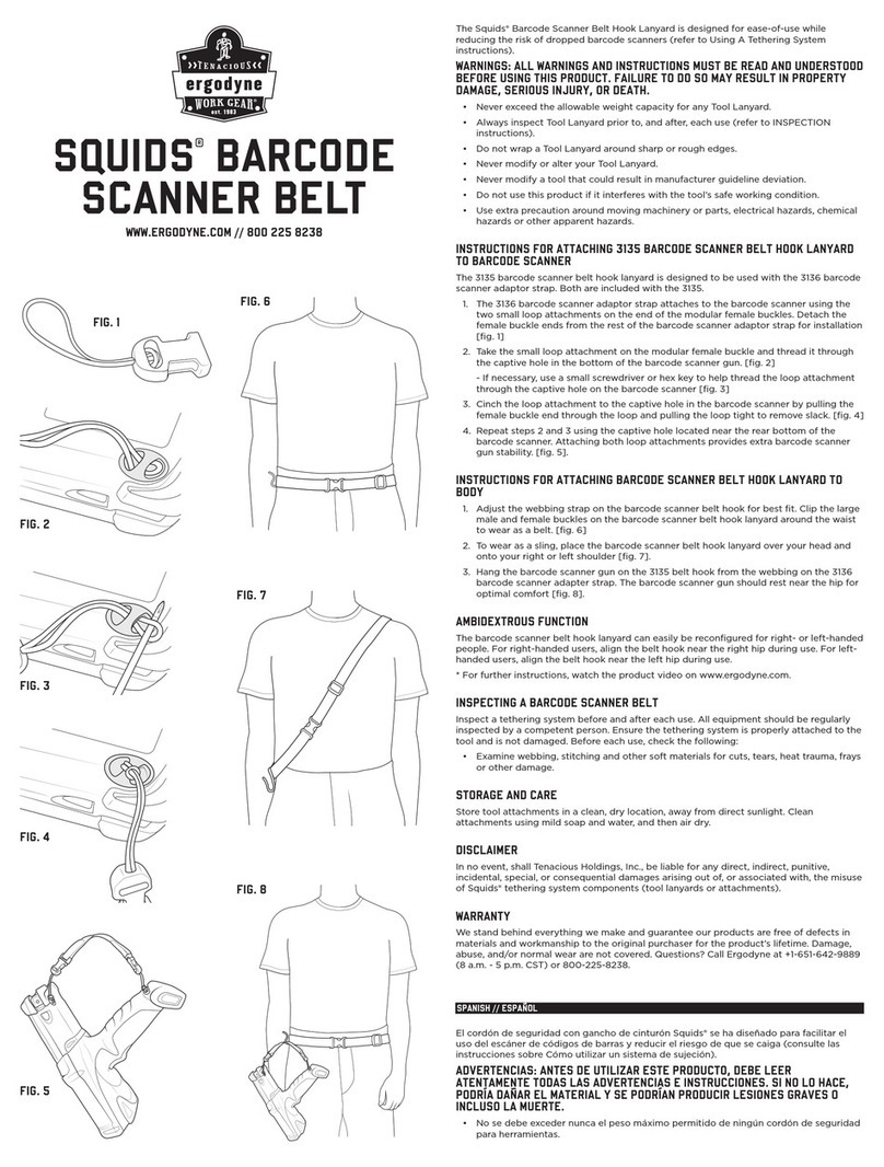 ERGODYNE SQUIDS 3135 User manual
