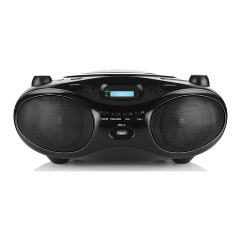 JVC RD-E661W-DAB User manual
