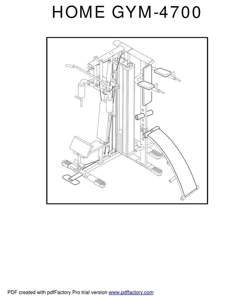 Foaus HOME GYM-4700 manual