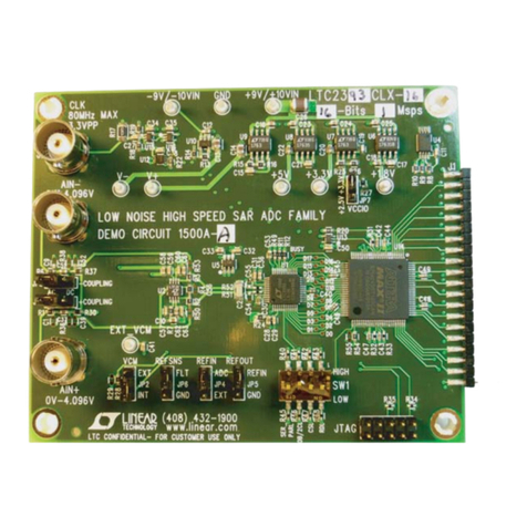 Linear Technology DC1500A Quick setup guide Linear Technology DC1500A Quick setup guide