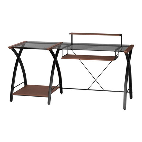 Z-Line Designs Brisa Desk ZL4053-3DBU manual Z-Line Designs Brisa Desk ZL4053-3DBU manual