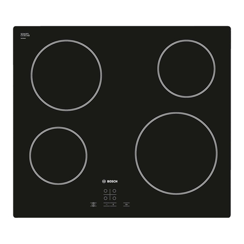 Bosch PKE6 17 Series User manual
