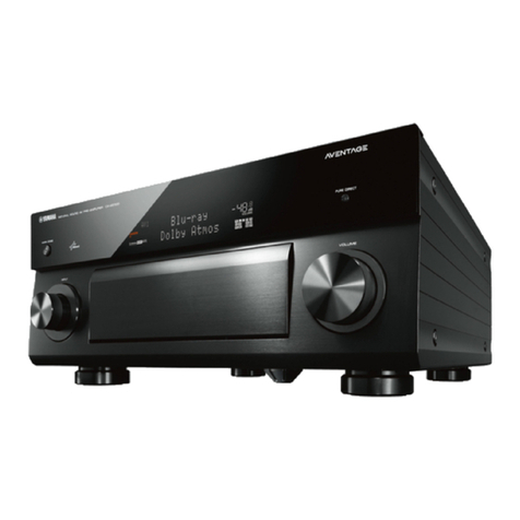 Yamaha AVENTAGE CX-A6200 User manual
