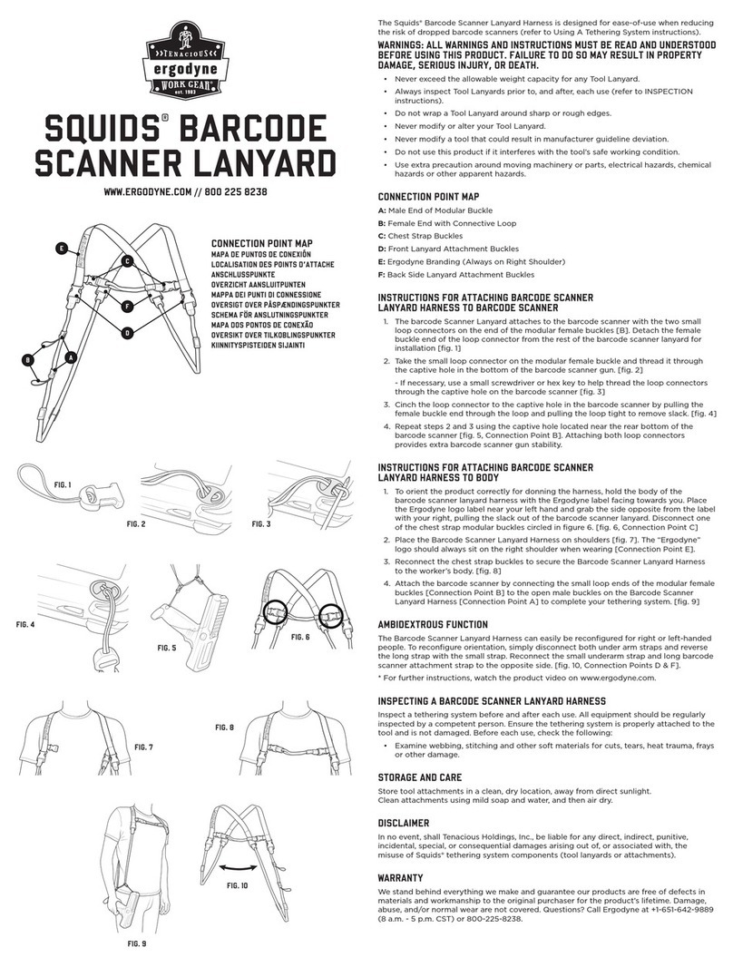ERGODYNE SQUIDS 3132 quick start guide