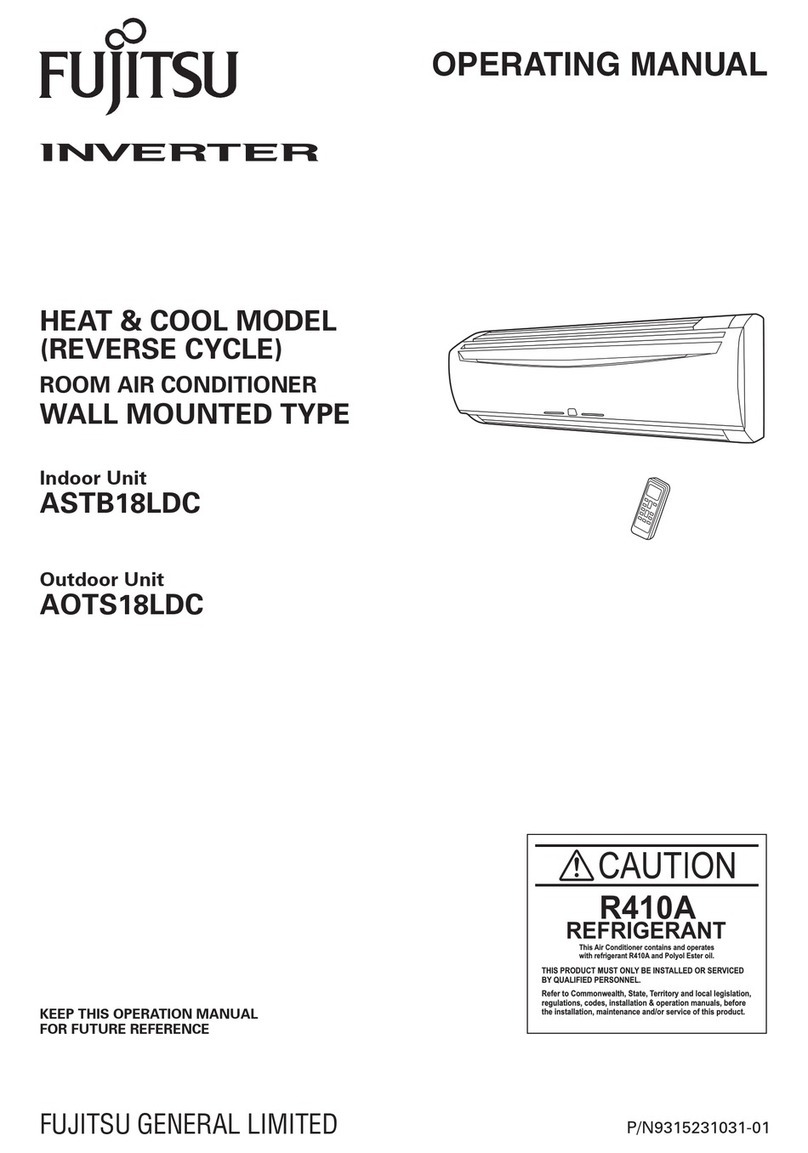 Fujitsu AOTS18LDL User manual Fujitsu AOTS18LDL User manual