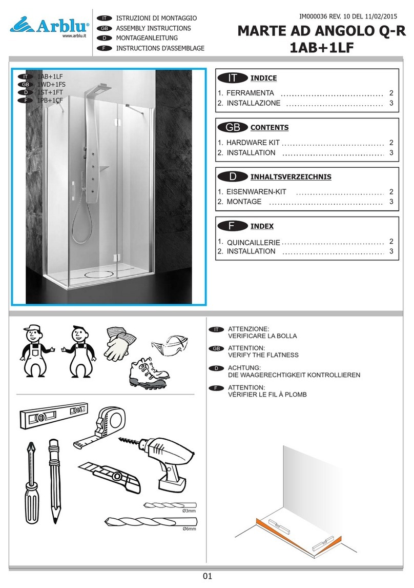 Arblu 1AB+1LF User manual