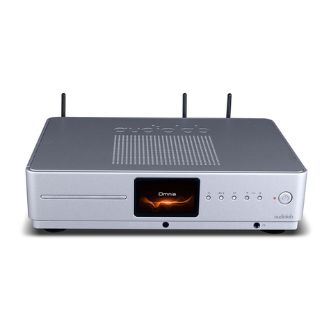 Audiolab Omnia user manual