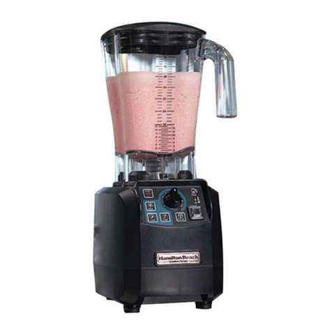 Hamilton Beach Commercial Tempest BBT0650 User manual