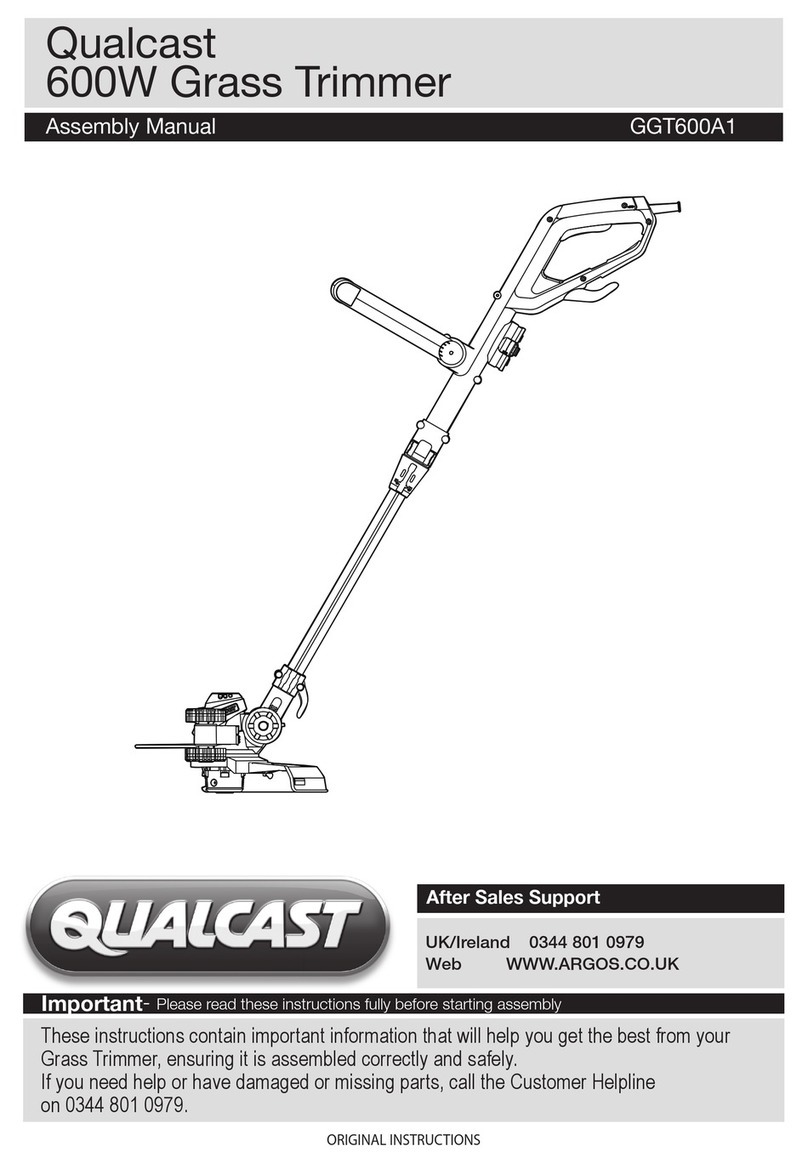 Qualcast GGT600A1 Assembly manual