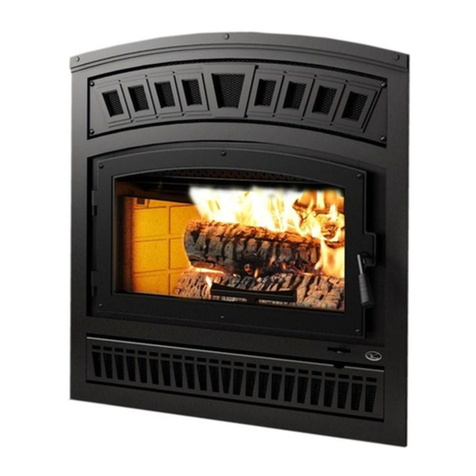 Stove Builder International Valcourt FP10 Lafayette Installation and operation manual