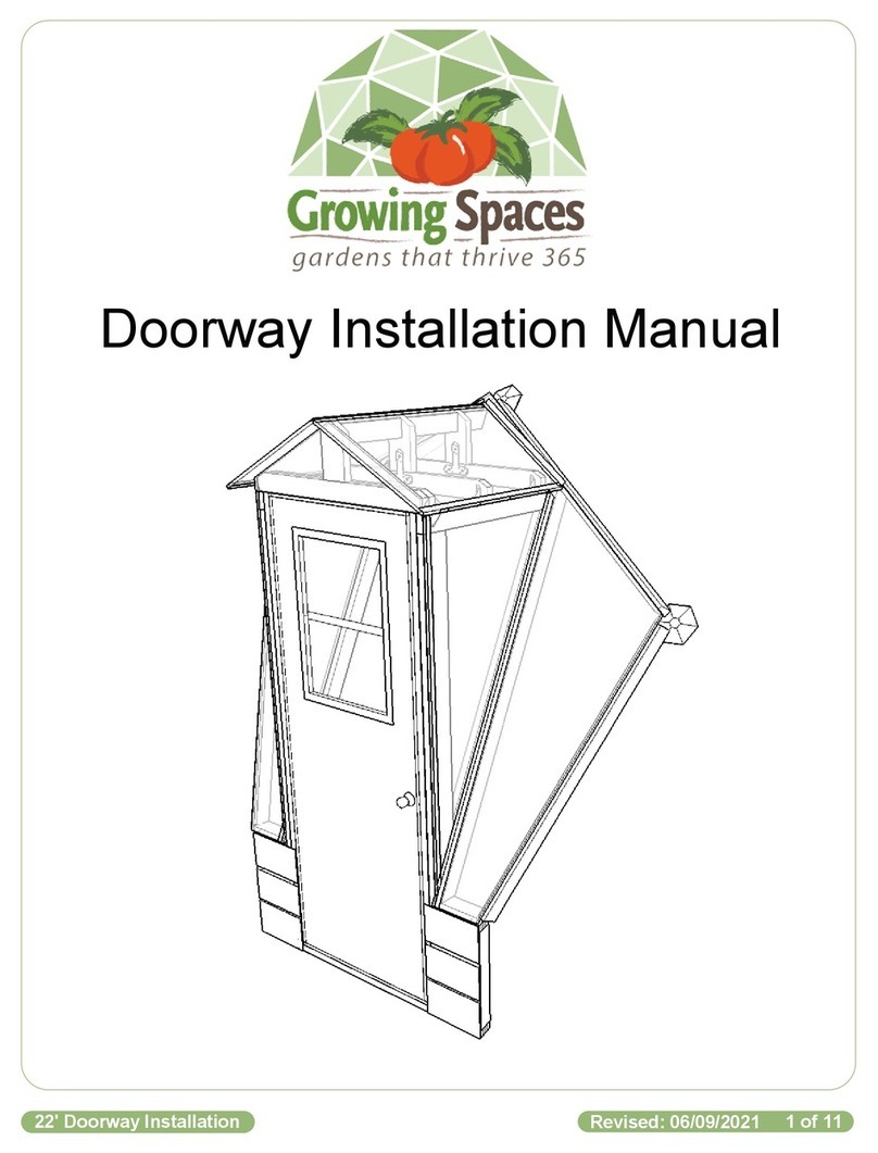 Growing Spaces Doorway User manual
