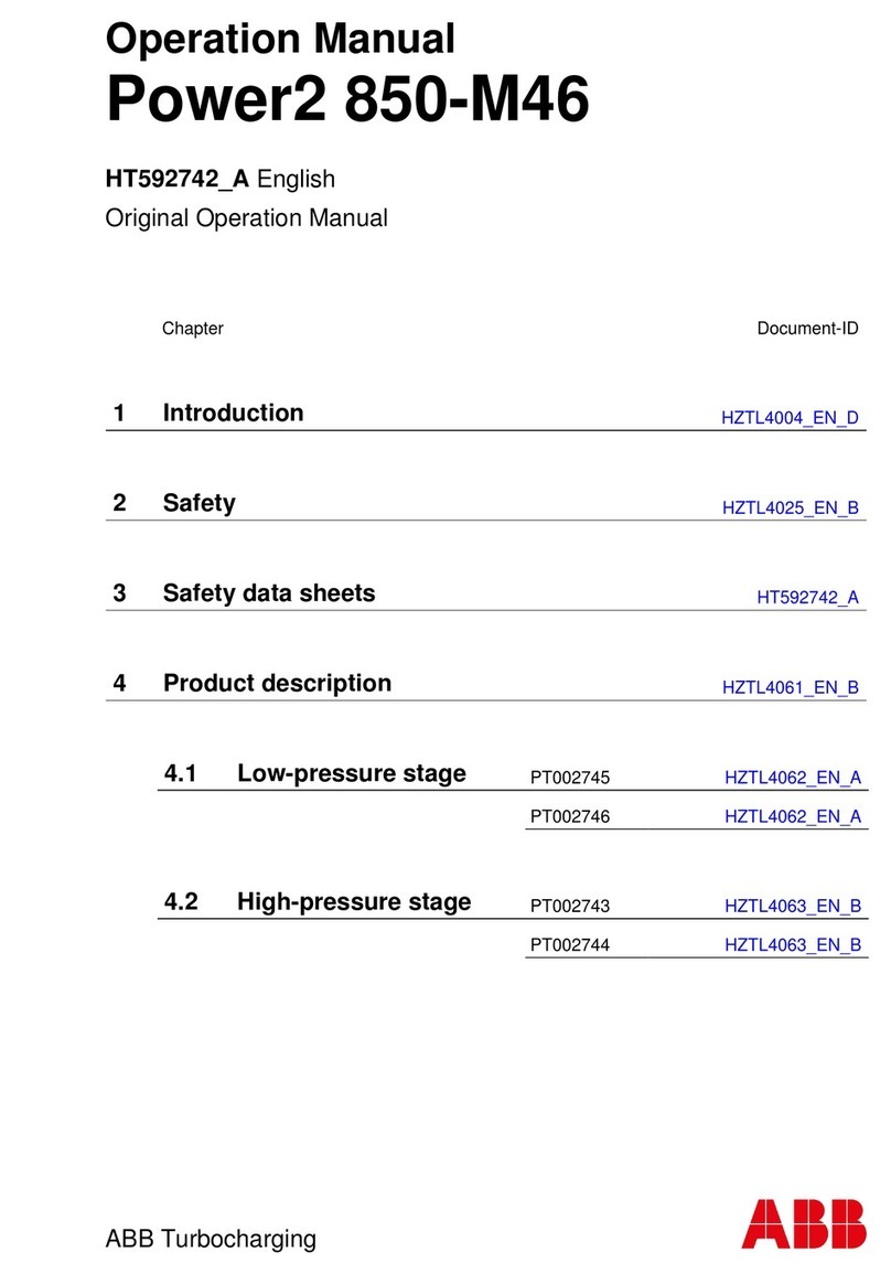 ABB Power2 850-M46 Operation manual