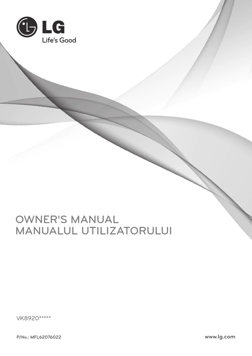 LG VK8920 Series owner's manual
