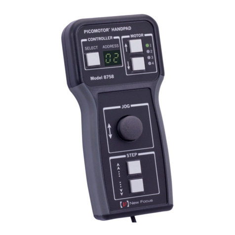 Newport New Focus Picomotor 8758 User manual