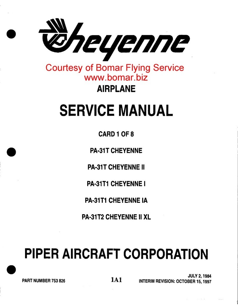 Cheyenne PA-31T CHEYENNE Service manual
