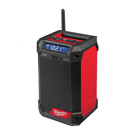 Milwaukee M12 RCDAB+ Operator's manual