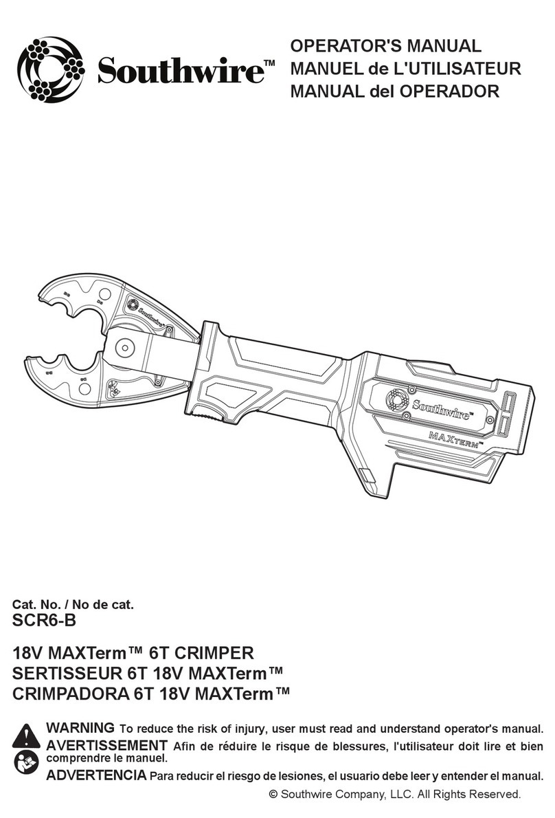 Southwire SCR6-B Operator's manual