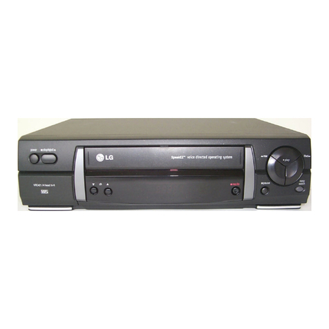 LG VRC421 User manual