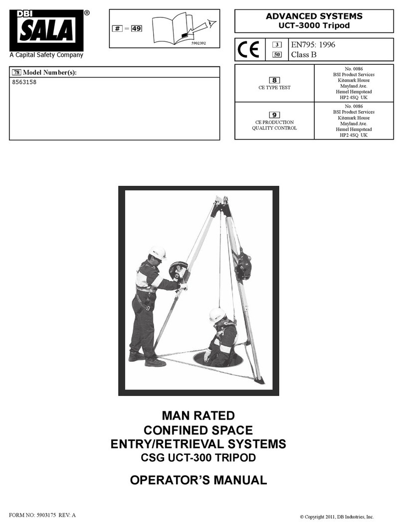 DBI SALA UCT-3000 User manual