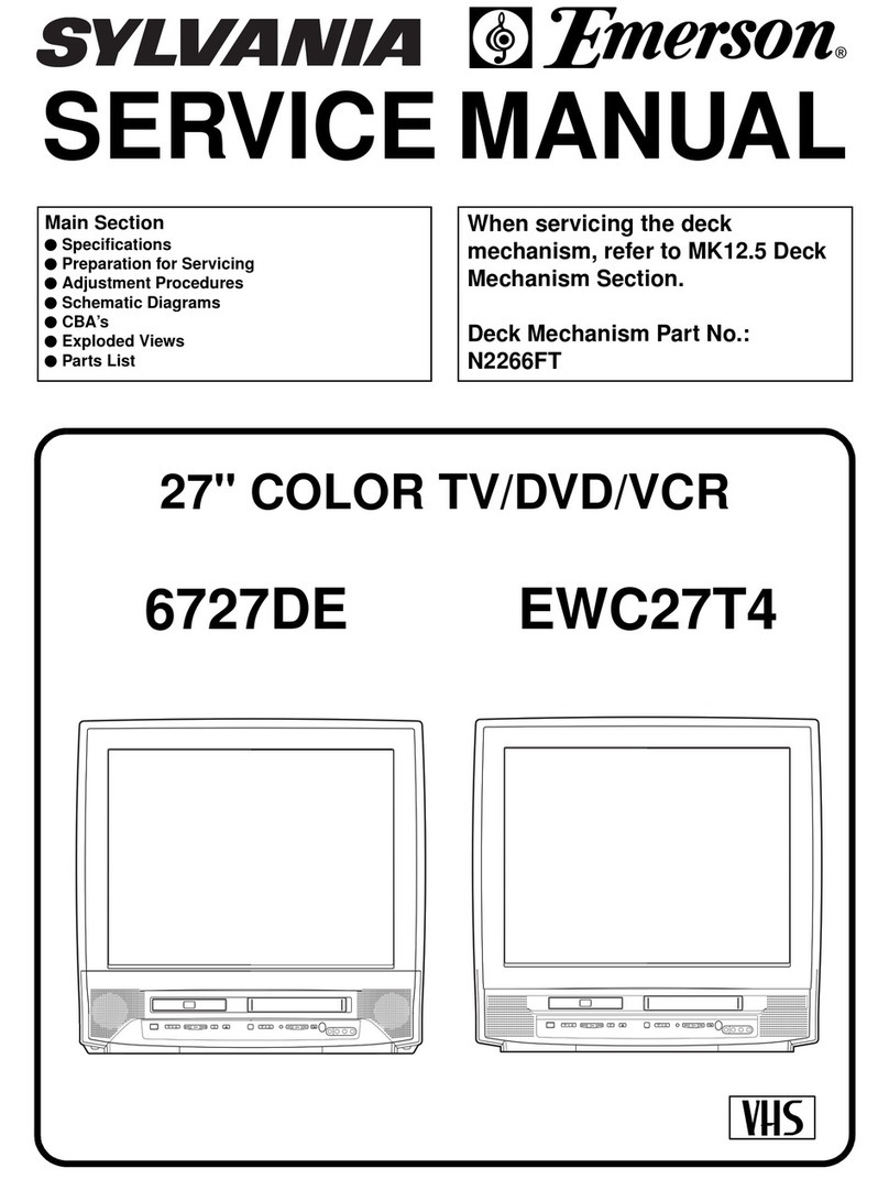Sylvania Emerson 6727DE User manual