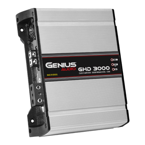 Genius Audio GHD 3000 User manual