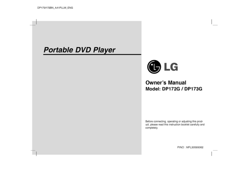 LG DP173G User manual