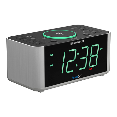 Emerson SmartSet ER100202 owner's manual