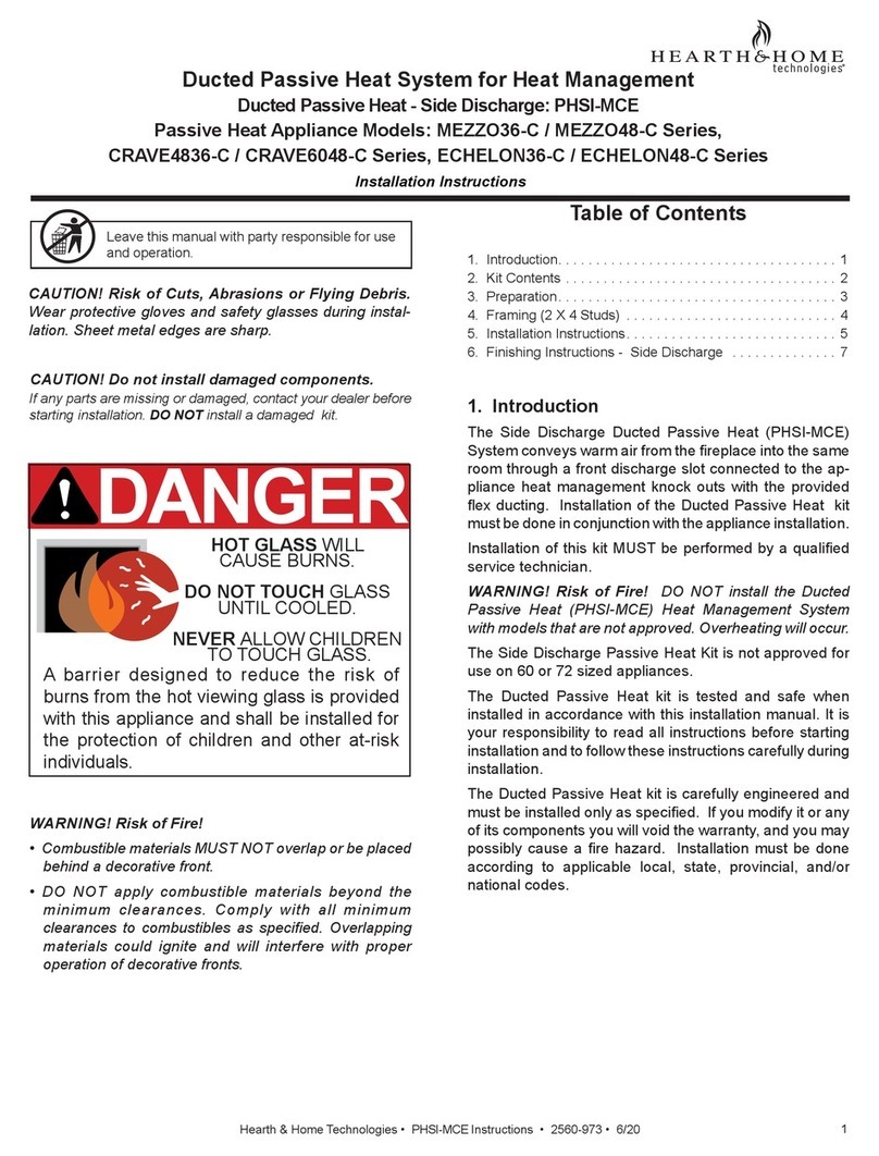 Hearth and Home Technologies PHSI-MCE installation instructions Hearth and Home Technologies PHSI-MCE installation instructions