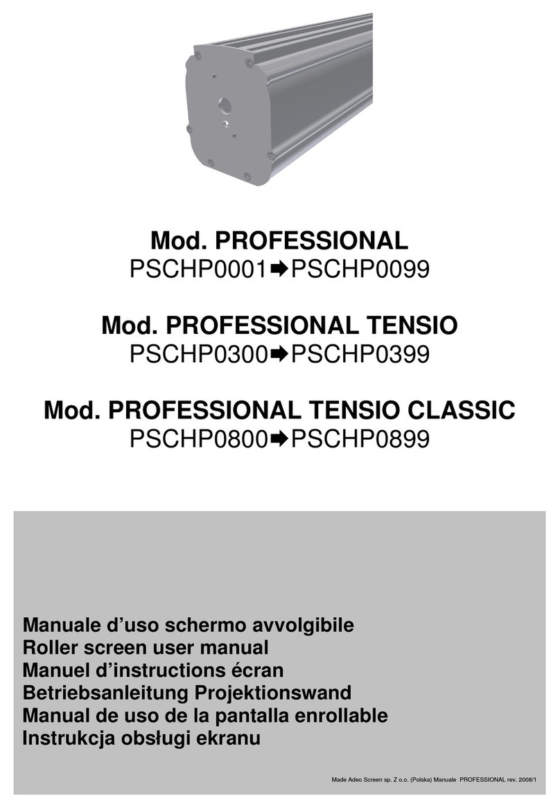 ADEO SCREEN PSCHP0300 User manual