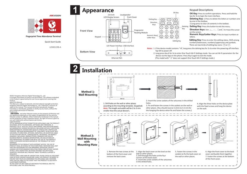 HIK VISION UD06519B-A User manual